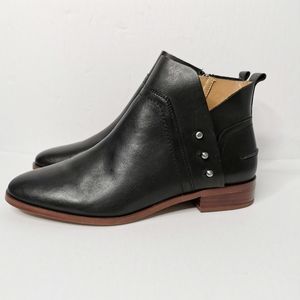 NWOT Franco Sarto Leather Ankle Boots